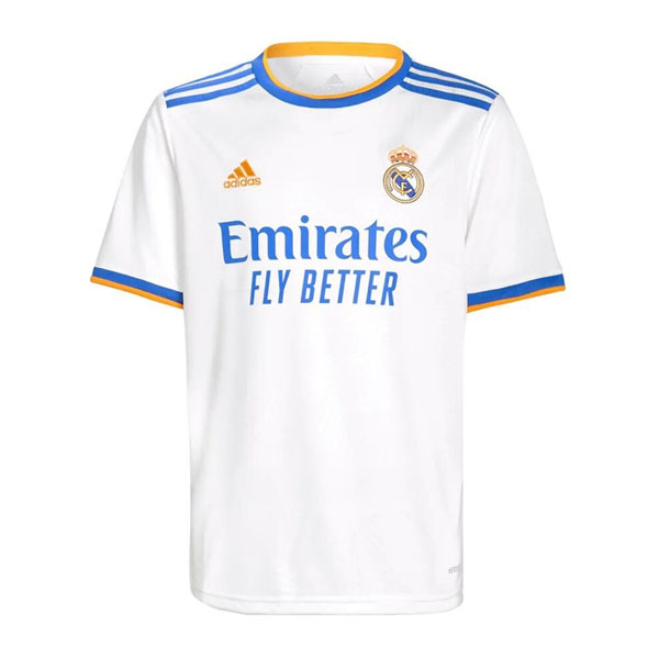 Camiseta Real Madrid 1st 2021-2022 Blanco